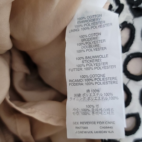 J. Crew Punched-out Eyelet Skirt - Picture 4 of 5